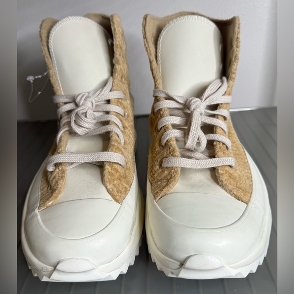 Converse run star hike platform sneakers chunky platform Corduroy High-Top NWOT - Picture 5 of 8
